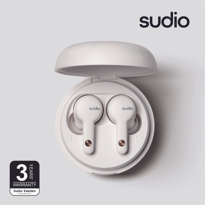 Sudio A2 White TWS - in-Ear Active Noise Cancelling