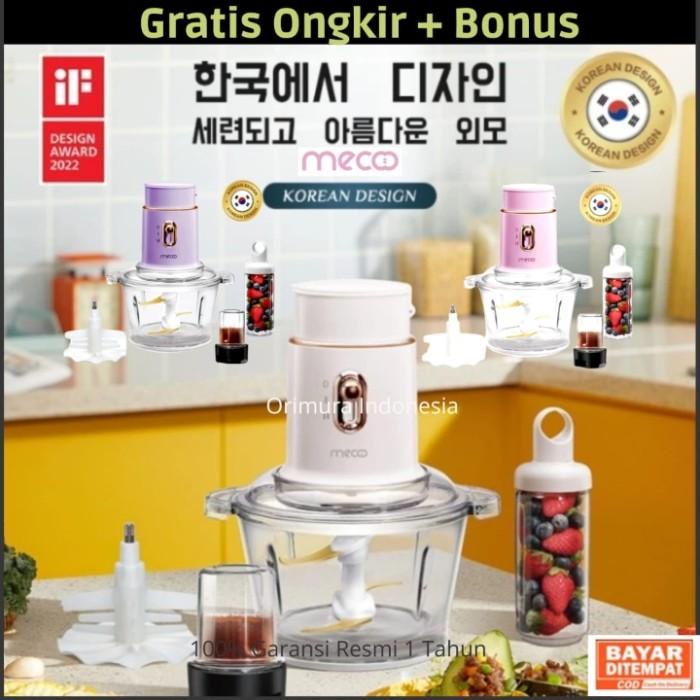 Mecoo Blender Bumbu - Multi Blender Mini Mecoo 5 in 1 Chopper