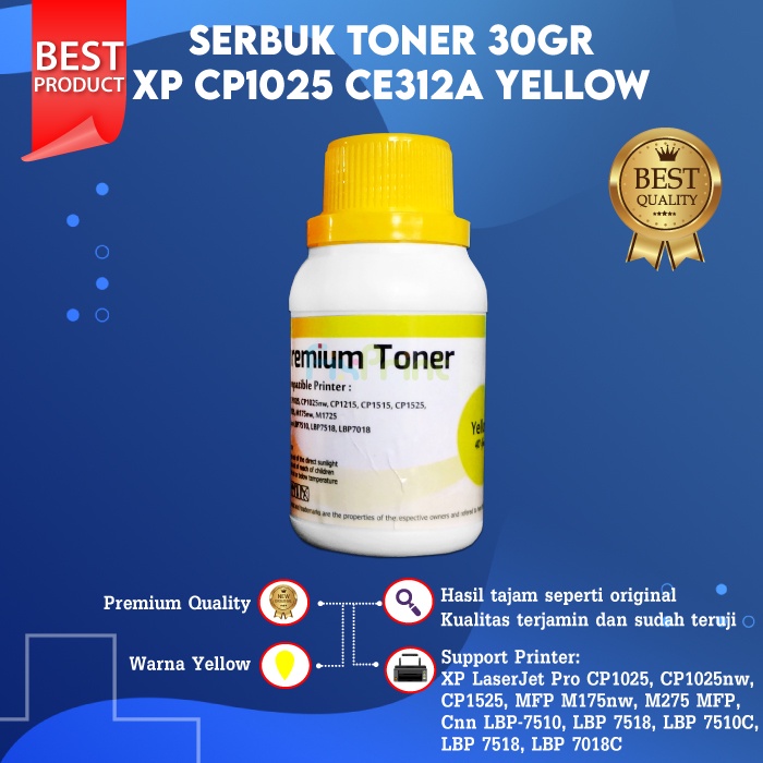 Serbuk Toner Refill H 1025 CP1025  Cp2025 Toner 126A 128A CE310A