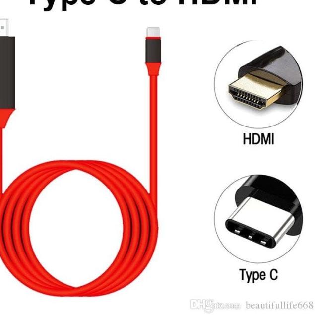 kabel usb type c to hdmi - mhl cable usb c to hdtv