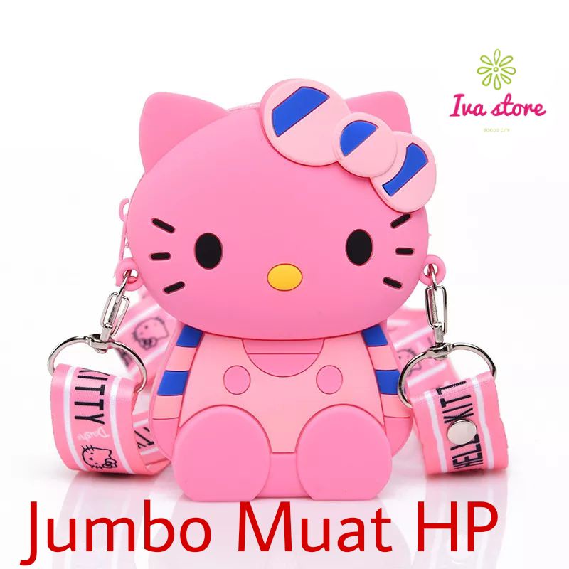 Tas Selempang hello kitty Jumbo muat Hp