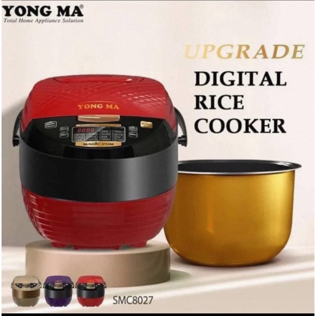 Rice Cooker Digital Yongma SMC 8027 Upgrade Edition