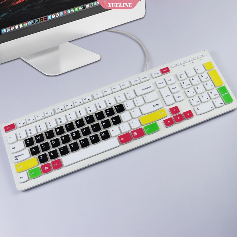 Film Pelindung keyboard Komputer desktop Lenovo KB4721 K5819 KU-1153 Bahan Silikon Tahan Air Dapat Dicuci