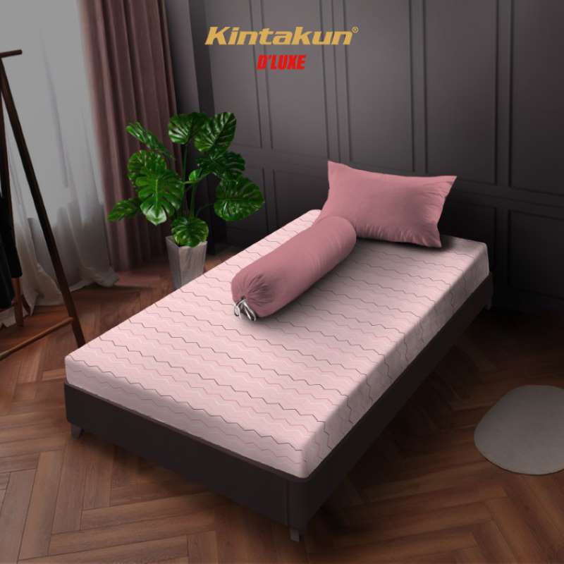 Kintakun Sprei 100 Single Minimalis Dluxe Nirmana Microfiber 20 cm (3in1)