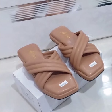 Platform Sandal Silang Super Empuk Terbaru