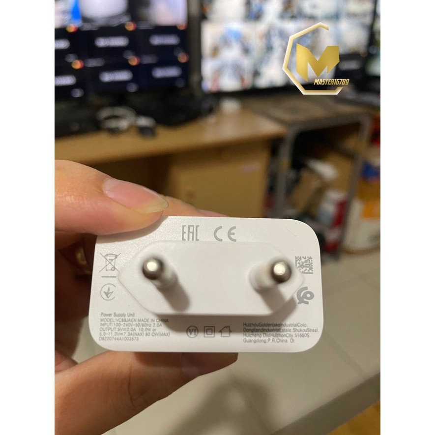 Charger Cashan Casan tc Oppo 80W tipe C SUPER VOOC Fast Charging a17 a77s a77 A5 2020 A9 2020 A52 A53 A54 a74 Reno 2f reno3 reno4 Reno4f Reno4pro reno 5 reno 6 reno 7 Reno7z reno 8 Reno 8 pro MA3682