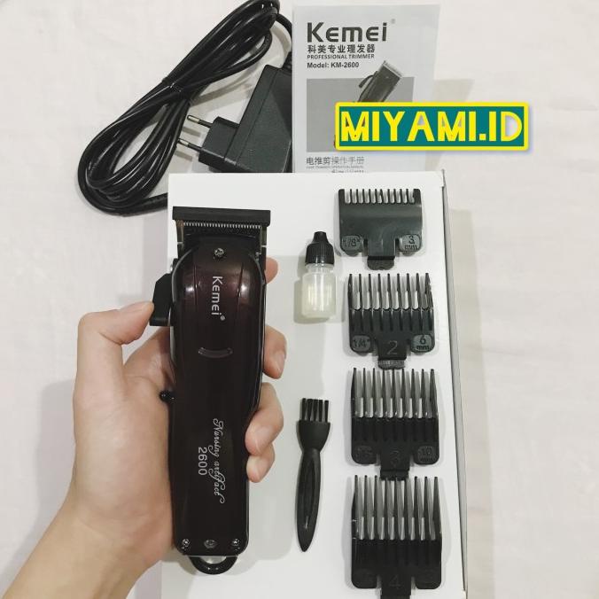 Kemei KM-2600 Alat Cukur Rambut Electric Hair Clipper Kemei KM-2600