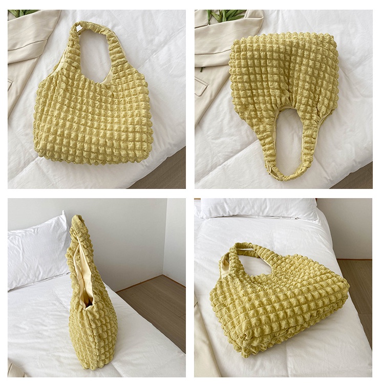 PUFFY FOAM KOREAN TOTE BAG / TAS KOREA AESTHETIC/ TAS TOTE KOREA JUMBO/ TOTEBAG BESAR ESTETIK