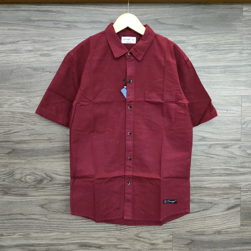 Concept Kemeja Kasual Anak Junior Tanggung Kerah Basic Kemeja Anak Laki Anak Pria Tanggung usia 8 9 