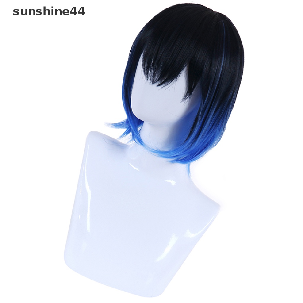 Sunshine Wig / Rambut Palsu Demon Slayer Kimetsu no Yaiba Hashibira Inosuke Untuk Cosplay