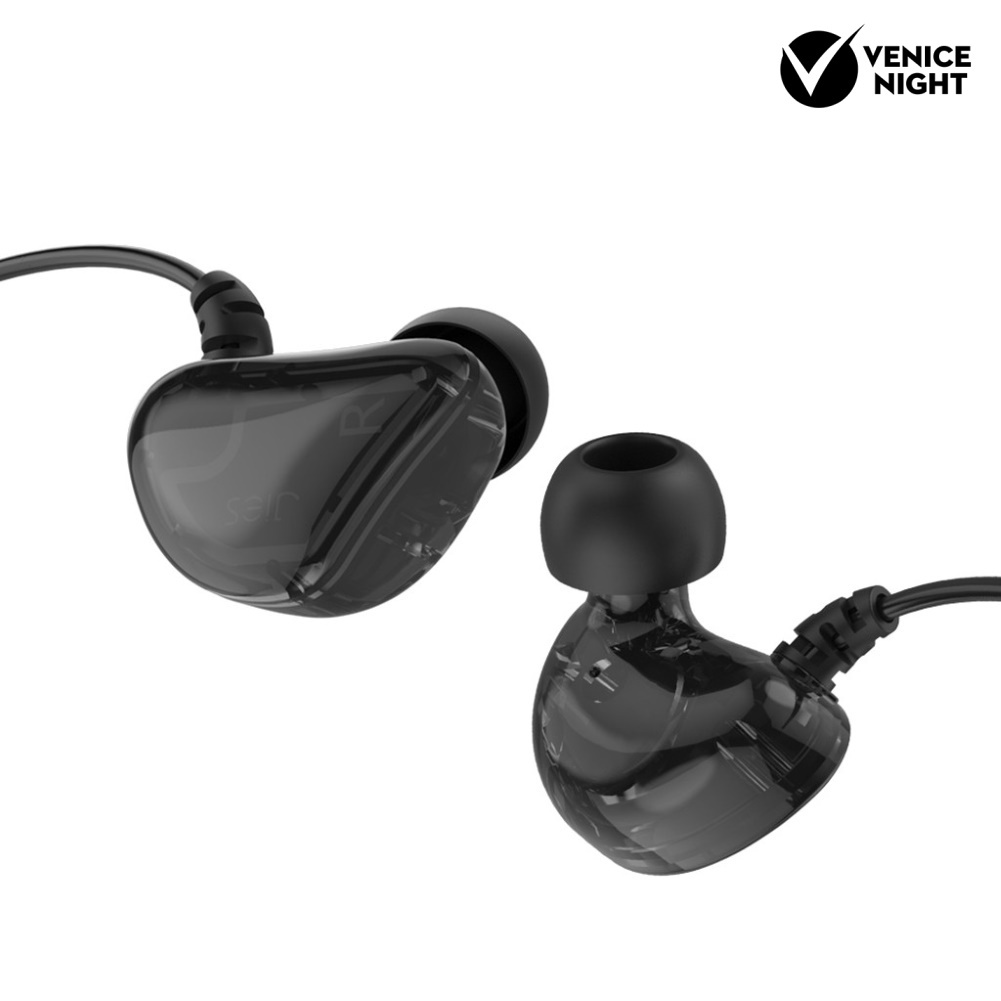 (VNEP) (Berkabel) X62 Graphene Driver Dinamis 3.5mm In-Ear Earphone HiFi Bass Sports Headset