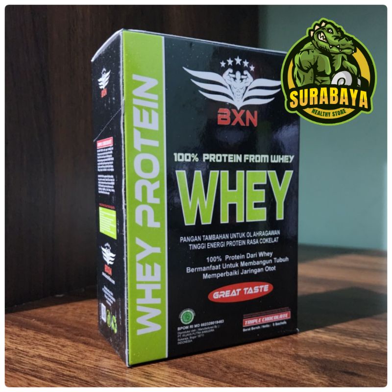 BXN Xtreme Whey Protein 1 Box 5 Sachet Premium Series Non Isolate Pro Whey Iso