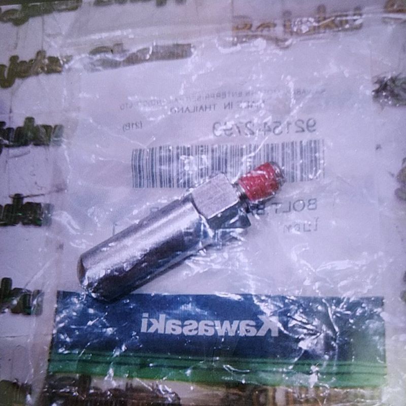 baut baud bolt step footstep foot step depan ninja 250fi 250 fi new 2018