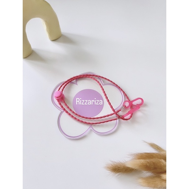 Strap Masker 2 in 1, Kalung Masker Premium