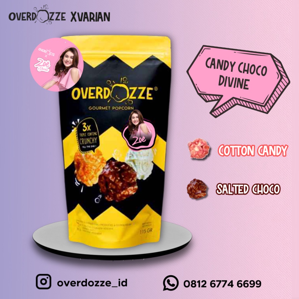

Overdozze Gourmet Popcorn X Zoë Divine