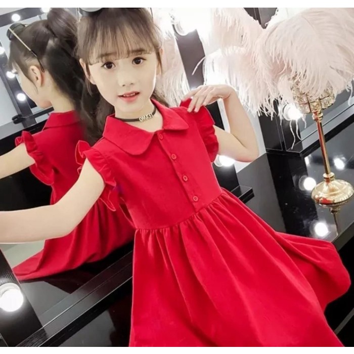 Baju Anak Cewek Dress Anak Perempuan Usia umur 5 6 7 8 Tahun Terlaris | Dress Pesta Anak | Dress Nat