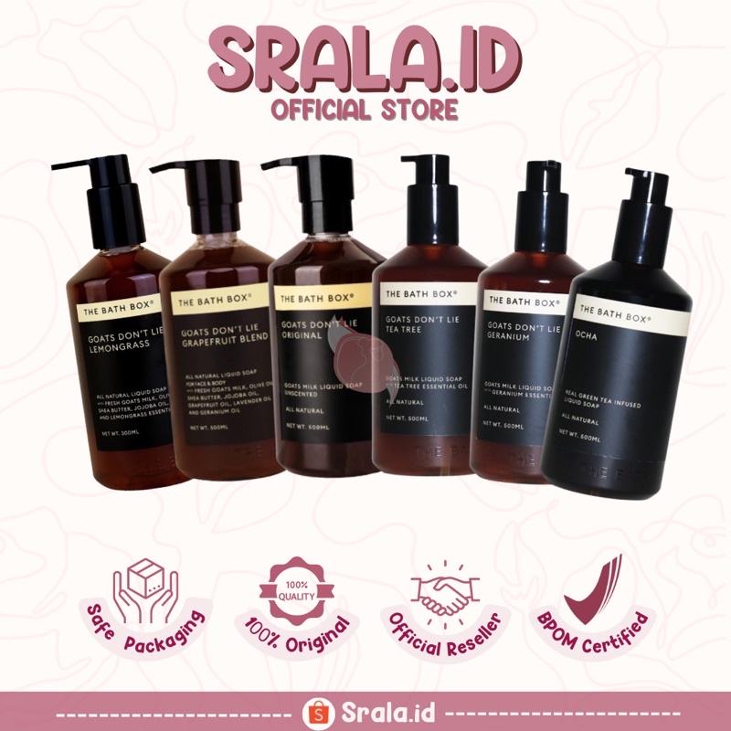 THE BATH BOX Goats Don't LIE