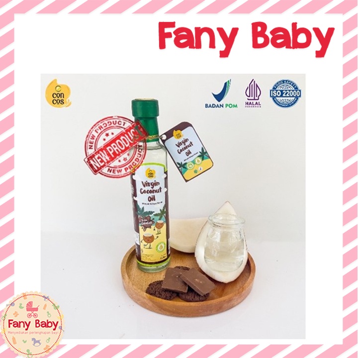 CONCOS VIRGIN COCONUT OIL RASA COKELAT