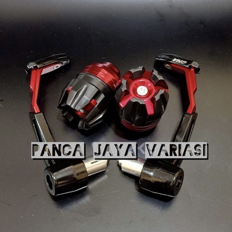 PAKET HEMAT VARIASI UNTUK SEMUA MOTOR PROGUARD ROBOT STANG DAN JALU AS CNC Panca jaya variasi