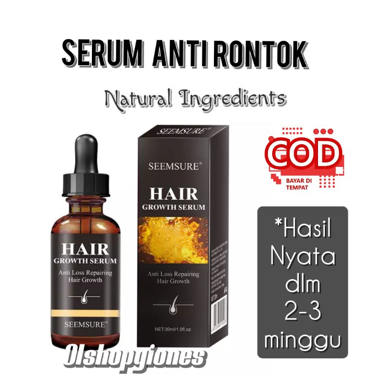 SEEMSURE GROWTH SERUM penumbuh rambut botak anti rontok aminexil spa