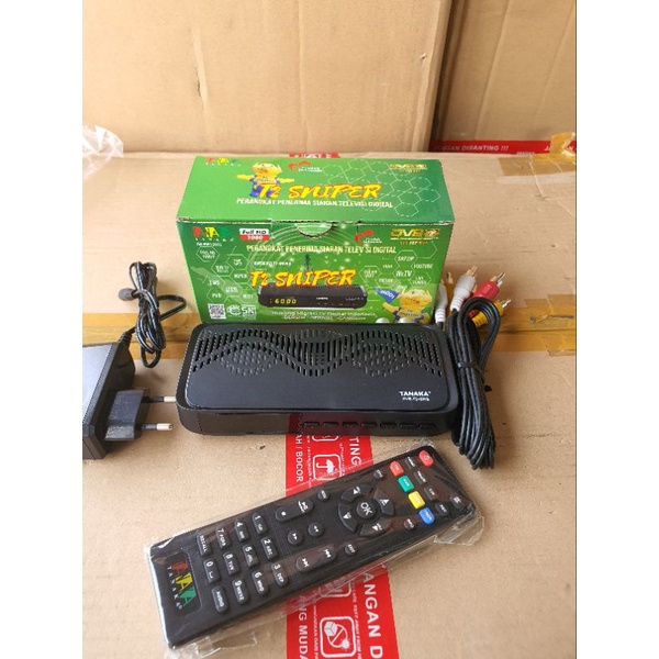 SET TOP BOX TANAKA DVB T2 EVERCOSS NEXTRON ZYREX STB T2 TYPE SNIPER SNI