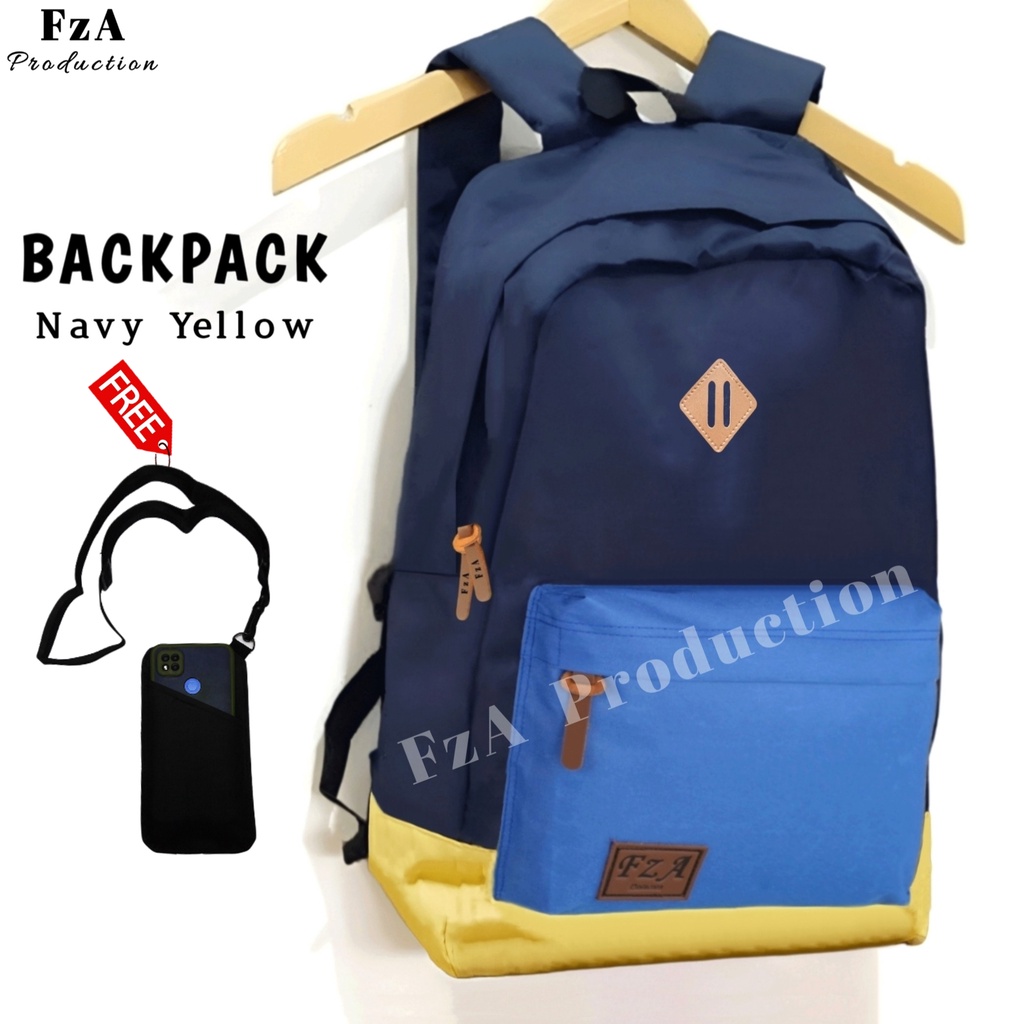 Big Promo..Tas Ransel Distro sekolah kuliah Kerja Pria 4286CV Tas Premium Gratis Sako Wallet