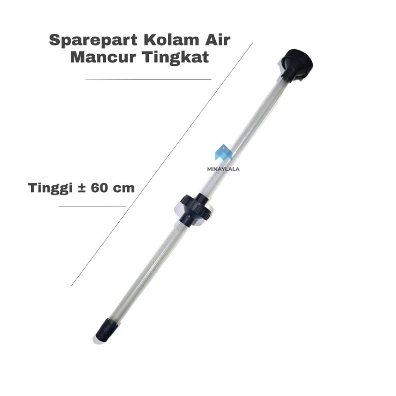 Nozzle Pipa Kolam Taman Double Air Mancur Tingkat