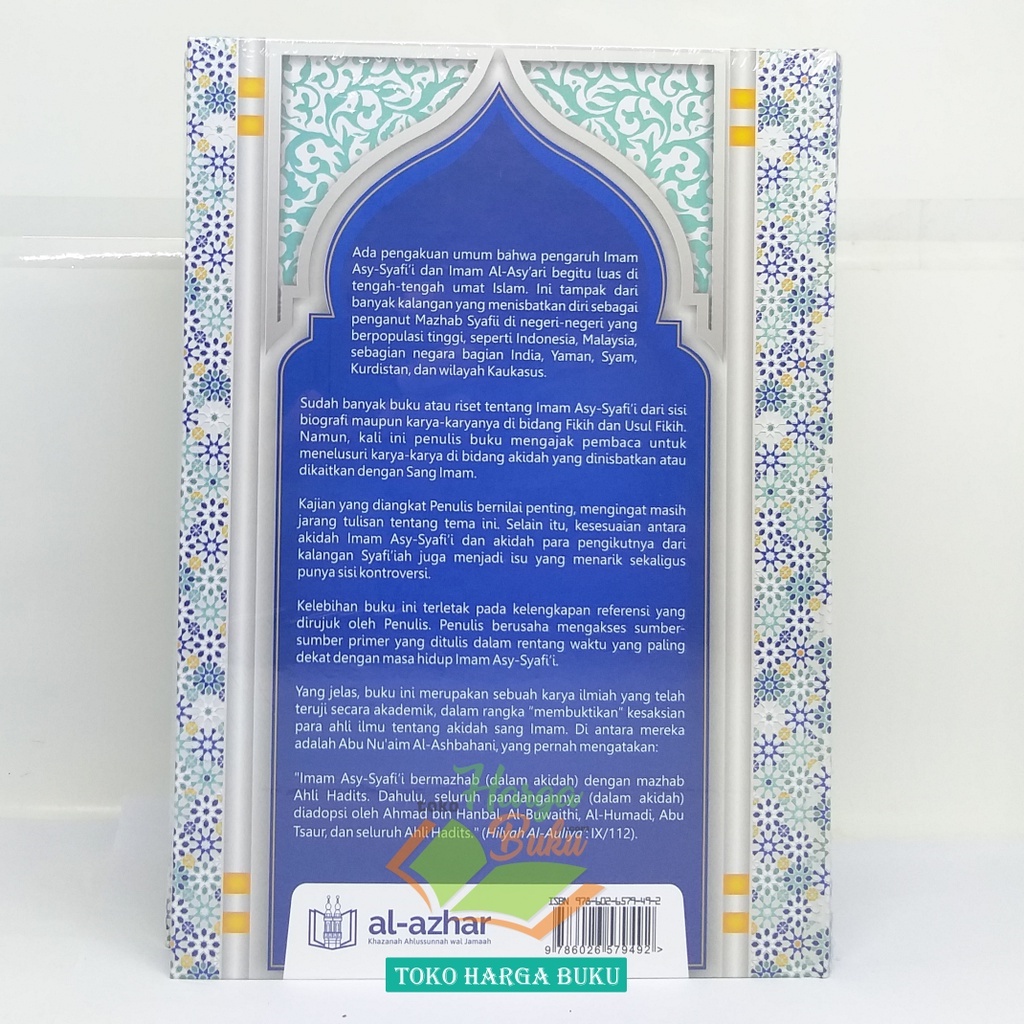 Paket 2 Buku Aqidah Imam Asy-Syafii Jilid 1 dan 2 Sebuah Kajian Berdasarkan Sumber Primer Karya Muhanna Salim Said Mar'i Buku Akidah Imam Asy Syafi'i Penerbit Al-Azhar