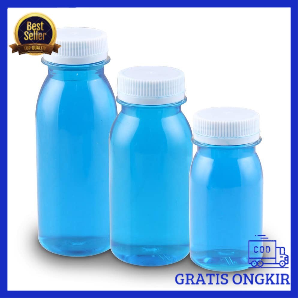 BOTOL JELLY / BOTOL PLASTIK / BOTOL PLASTIK JELLY 100ML -Terlengkap-Termurah-Berkualitas