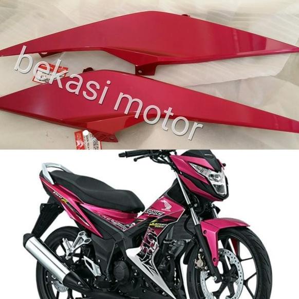 promo Motor Sparepart Motor cover bodi honda sonic 150 sepasang pink magenta