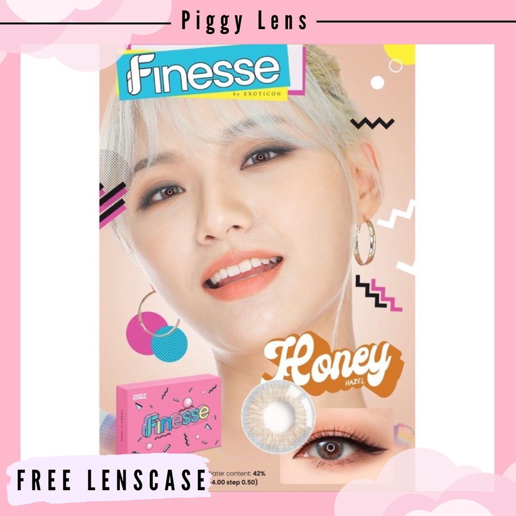 SOFTLENS FINESSE DIA 14.2MM BY EXOTICON NORMAL FREE LENSCASE