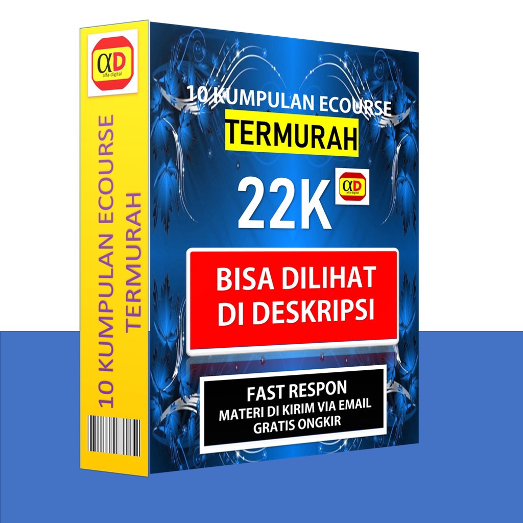 ECOURSE: 10 KUMPULAN ECOURSE BISNIS ONLINE DIGITAL MARKETING MURAH