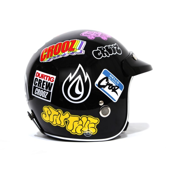 Romp Ata033- Crooz Helmet Retro Street By Marzano