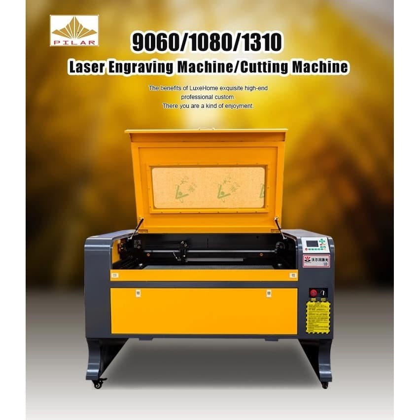 Mesin Laser Cutting Acrylic 1310 Lengkap Siap Pakai