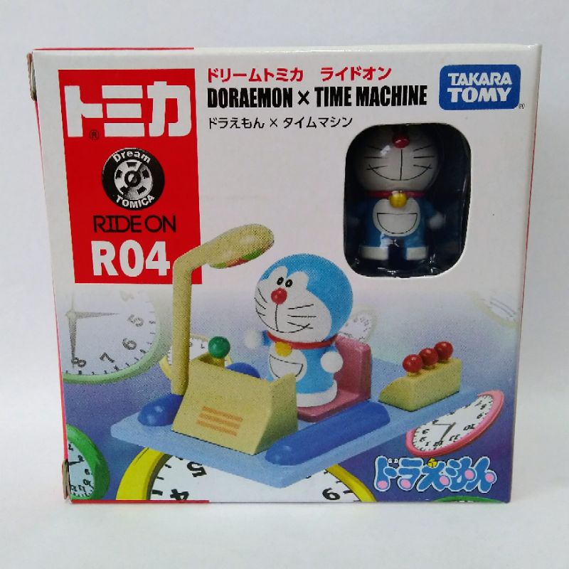 Takara Tomy Tomica Ride On R04 Doraemon x Time Machine