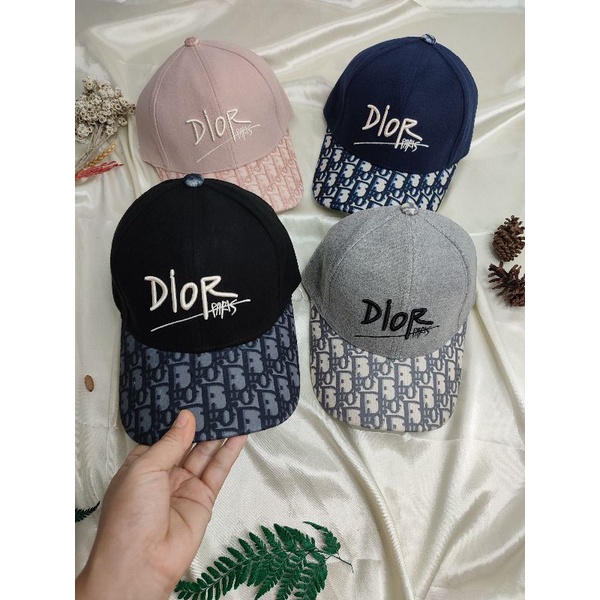 Topi Dior baseball caps premium, topi wanita dior, topi dior wanita branded import