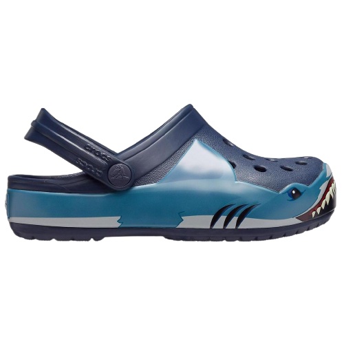 Crocs Fun Lab Shark Band Clog Original Sandal Anak Cowok Kids Laki laki / Crocs / Croc / Crocs Kids