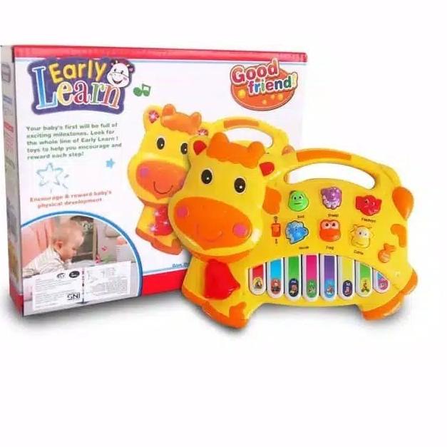 MAINAN BAYI PIANO ANAK EARLY LEARN PIANO SAPI