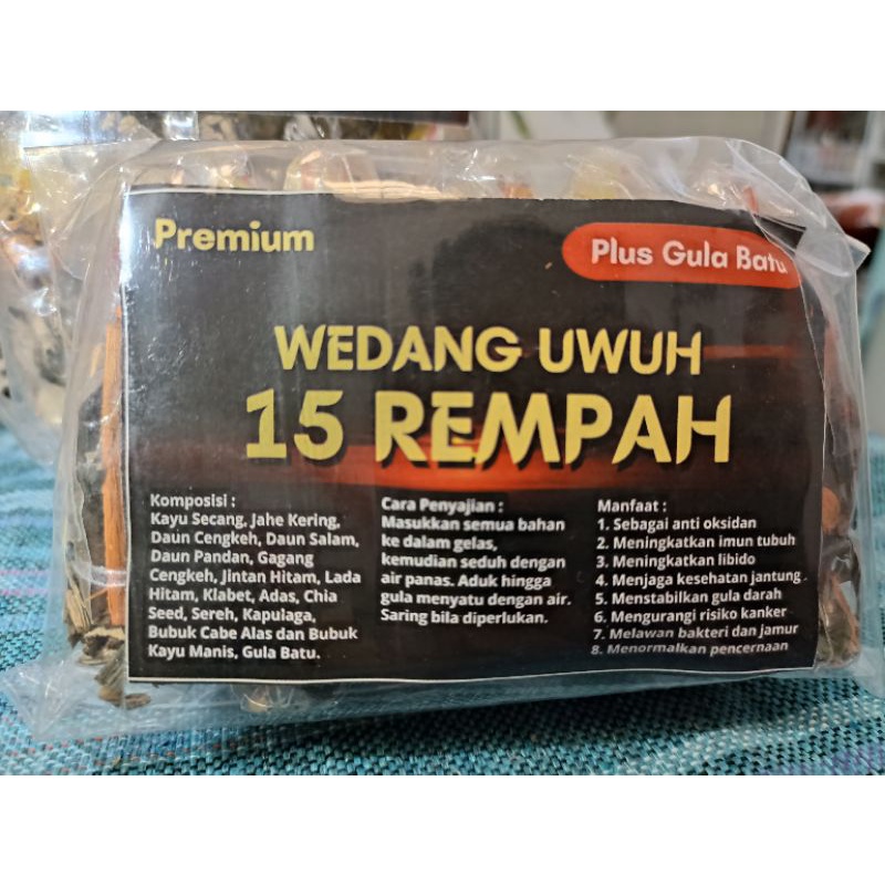 

Wedang Uwuh Premium (15 Rempah)