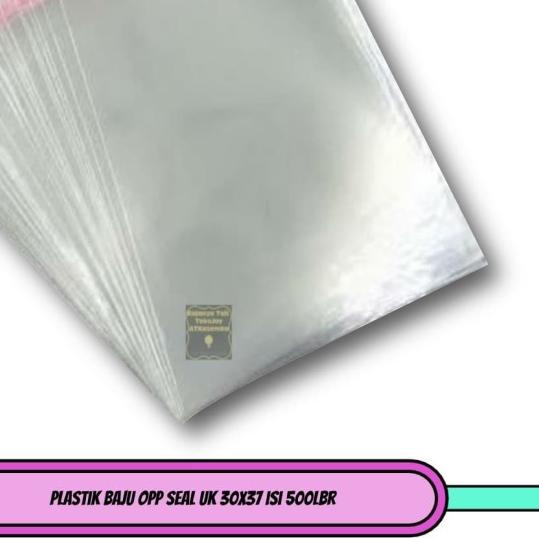

Plastik Baju OPP SEAL uk 30x37 isi 500lbr