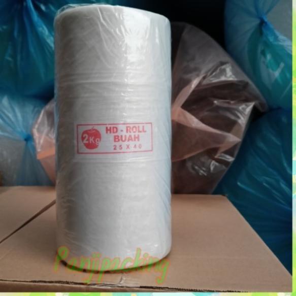 

Kantong Buah 2kg Sayur Telur Plastik Fotocopy HD Roll 25x40