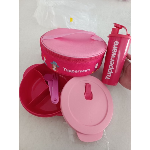 FANCY CWL PINK TUPPERWARE