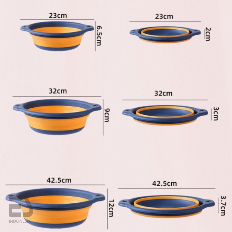 CEO Ember Baskom Lipat bisa untuk bayi / Foldable Basin baby