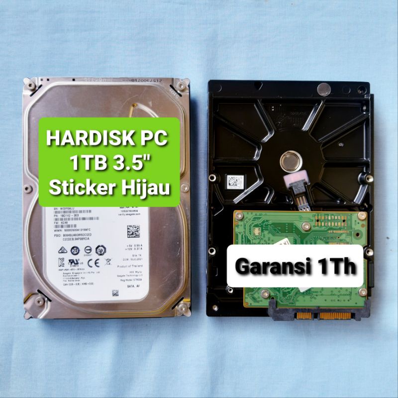 HARDISK PC 1TB SATA - HDD PC 1TB 3.5&quot; SATA HARDISK 1 TERA SATA - HARDISK KOMPUTER 1 TB SATA HDD INTERNAL 1 TB