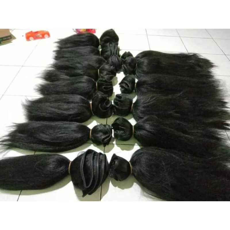 Rambut sintetis Bahan Barongan