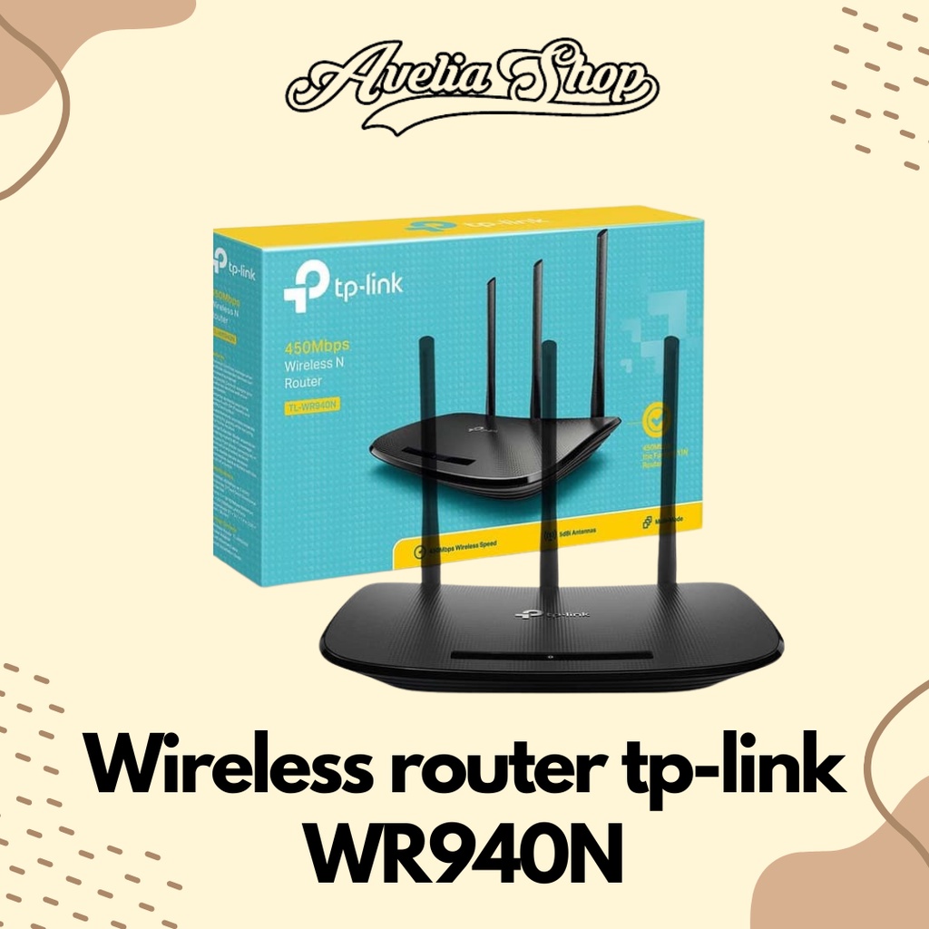 WIRELESS ROUTER TP-LINK TL-WR940N