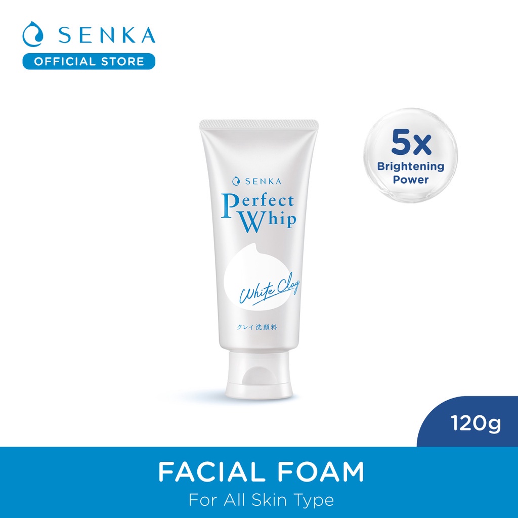 SENKA - Perfect White Clay Facial Foam -LDA