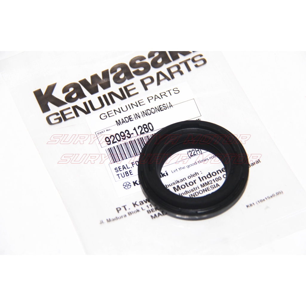 Seal Debu Shok Shock Depan Ninja R Ninja SS Ninja RR 92093-1280 Ori