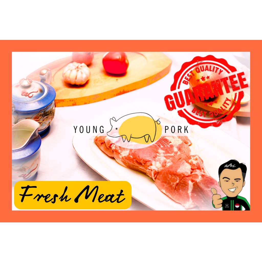 

Daging Babi bagian Kapsim ( pork arm roast )