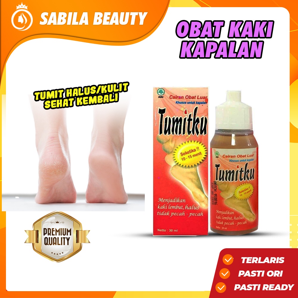 Jual Original Tumitku Obat Kaki Pecah 30 Ml Solusi Kaki Pecah Kapalan Original Bpom 100 9017